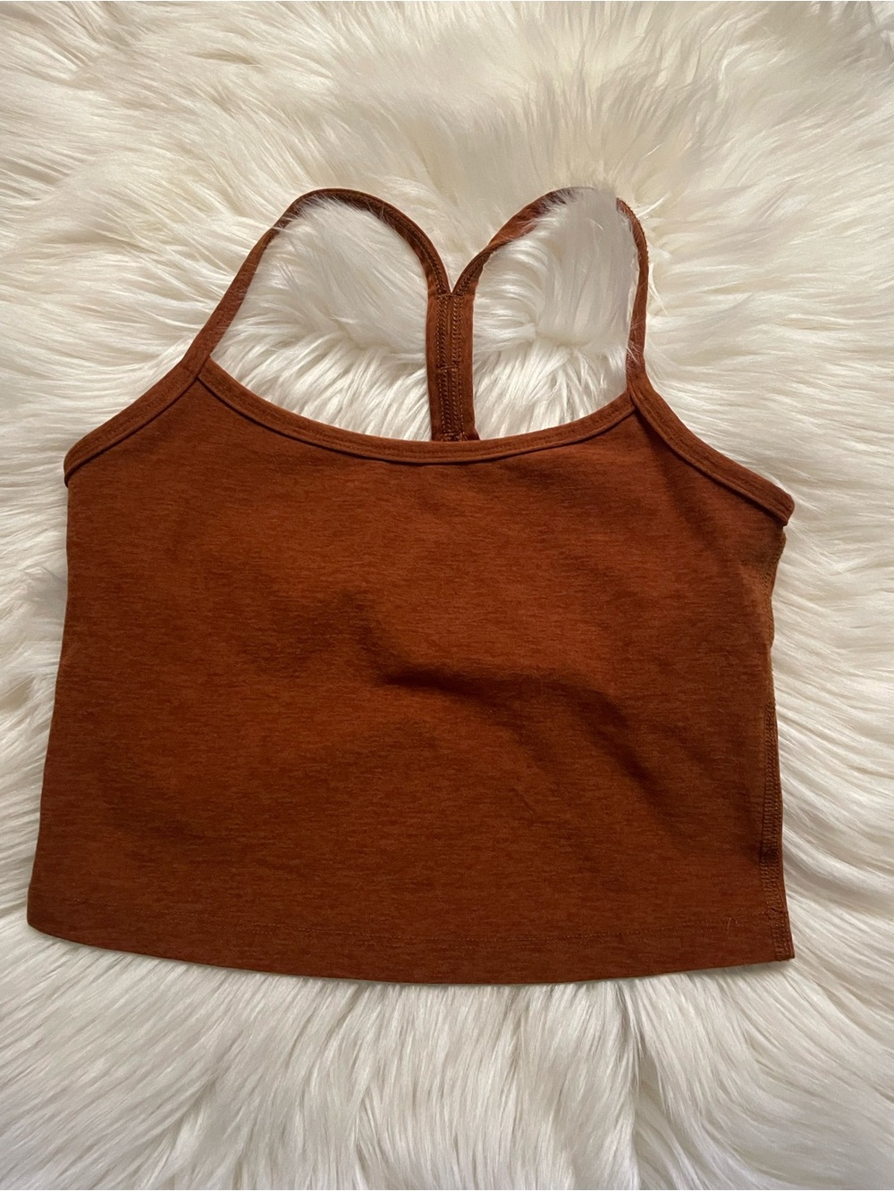 Beyond Yoga Rust Brown High-Waist Leggings & Crop Tank Set - Picture 8 of 13